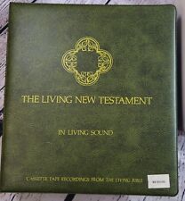 The Living New Testament In Living Sound 16 Cassette Vintage 1973 Excellent Cond picture