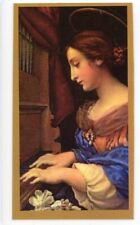 Prayer to St. Cecilia U -Pack of 25 -Laminated Holy Cards picture