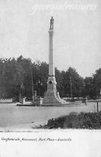 KY~KENTUCKY~LOUISVILLE~PARK PLACE~CONFEDERATE MONUMENT~EARLY picture