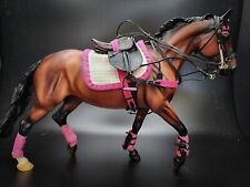 Breyer Peter Stone Resin Model Horse Polo Saddle Tack Set LSQ  picture