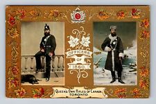 Toronto Canada, Queen's Own Rifles Of Canada, 1860 Officers, Vintage Postcard picture