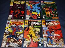 McFarlane LOT Amazing Spider-Man 322 324 325 Marvel Tales 234 239 Spider-Man 9 picture
