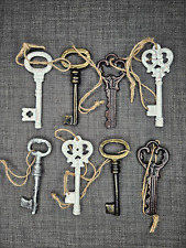 8 Piece Decorative Metal Skeleton Keys - Arts, Crafts, Jewelry picture