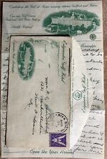 Edgewater Gulf Hotel, Edgewater Park, MS Letterhead & 3cent “Win The War” Stamp picture