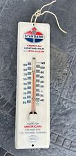 Vintage original Standard Oil Co. Advertising Fuel Cars - Is Working Thermometer picture