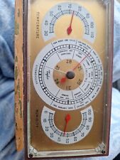 Vintage Taylor Stormoguide Temp Humid Barometer Weather Station Good Condition picture