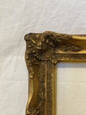 VINTAGE FITs 8” x 10” GOLD GILT ARTS & CRAFTS LOUIS AESTHETIC PICTURE FRAME picture