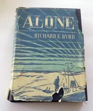 ALONE - ADMIRAL RICHARD E. BYRD - SIGNED 1ST EDITION 1938 BOOK picture