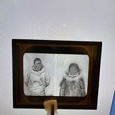Gold Gilded Glass Negative Eskimo Williams Brown & Earle Philadelphia Inuit? picture