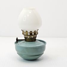 Vtg Kelly Pixie Oil Lamp Miniature Nursery Paraffin Light Green Madein England  picture