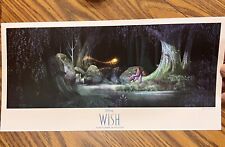 Disneyland 2023 Exclusive WISH Limited Edition Lithograph Disney Art Print HTF picture