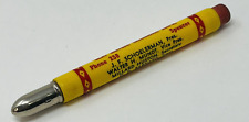 Clay Mutual Insurance Company Spencer IA Iowa Advertising Bullet Pencil Vintage picture