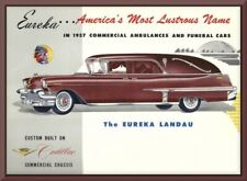 1957 Cadillac EUREKA LANDAU HEARSE, Refrigerator Magnet, 42 MIL Thickness picture