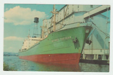 Alfred Theodor from Hamburg Germany Ship Boat Vintage Postcard P4 picture