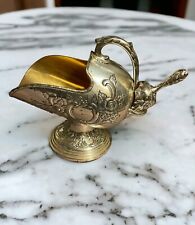 Vintage Raimond Silver Plated Sugar Scuttle With Scoop 40s/50s Decor picture