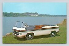 1957 Fiat Eden Roc Yacht Tender Pinin Farina Long Island Auto Museum Postcard picture