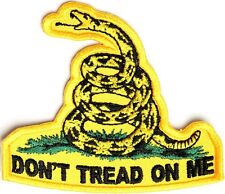 DON'T TREAD ON ME YELLOW SNAKE PATCH picture