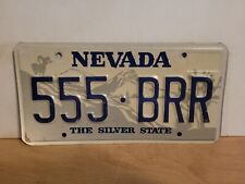 1985 Nevada TRIPPLE NUMBER License Plate Tag. picture