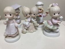 Group of 5 Precious Moments Figurines 4 In Box S. 1978 To 2001 Figures picture