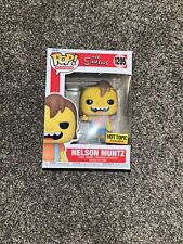 Funko Pop TV The Simpsons Nelson Muntz #1205 Hot Topic Exclusive W/ Protector picture