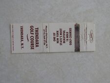 B136 Vintage Matchbook Cover NY New York Thendara Golf Course  picture