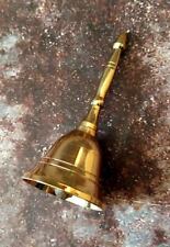 Brass Oshun Bell 5 Inches - goddess, polished campana for Osun - Ochun - Osun picture