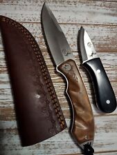 RARE/DISCONTINUED Colt CT259 Burlwood Hunter Fixed Blade Knife And Other COLT  picture