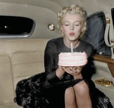 MARILYN MONROE - A BIRTHDAY CAKE ALL TO HERSELF ?? picture