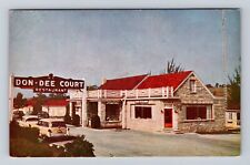 New Market VA-Virginia, Don Dee Court & Restaurant, Advertising Vintage Postcard picture