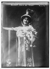 Carmen Melis as Tosca c1900 Large Old Photo picture
