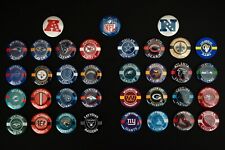 NFL Team Magnets All 32 Teams   - 1 1/2