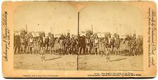 Little War Eagle The Pride of the Tribe 1889 American Indian Stereoview Photo picture