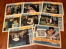 THIS HAPPY FEELING ORIGINAL Debbie Reynolds 1958 8 LOBBY CARD SET  11
