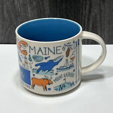 Starbucks Been There Series MAINE Across The Globe 14 oz Coffee Mug picture