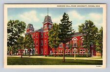 Oxford OH-Ohio, Miami University, Harrison Hall, Antique, Vintage Postcard picture