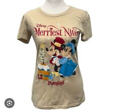 Disney's Merriest Nites Nights Ladies Shirt Medium - Fitted - 2021-Mickey Minnie picture