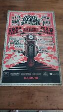2013 Harley 110th Anniversary Line-Up poster (Red) Toby Keith/Aerosmith/Kid Rock picture