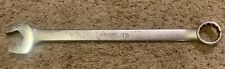 Clean Vintage Wright Combination Wrench 1140  1-1/4 Inch 12 Point SAE USA picture