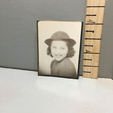 Vintage Photo 40's Young Woman Hat Proof? p picture