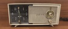 Zenith  mid century Radio With ClockTwilight Model E514L picture