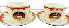 King Charles I& Queen Camilla Cup&Saucer Fine China Royal Heritage  NEW picture