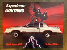 1984 Hurst Olds Fold-Out Brochure and Poster Combo picture