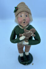 Byers Choice Retired 1993  Boy with Gingerbread Cookie picture