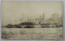 Antique Postcard RPPC REAL PHOTO USS President Grant (ID-3014) WWI Navy Ship picture