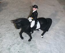 JAMES ON DANCING BELLS Safari ltd 2010 horse with rider Schleich-like picture