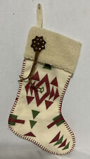 Vintage Native American/Soutwestern Style Christmas Stocking picture