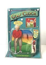 Vtg 1996 The Original Golf Clock Fund-damental Putting Action Sound NEW *READ* picture