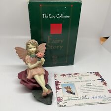 Vintage 1994 The Fairy Collection Dezine Ltd. Rose Garden Fairy 5595 COA Box picture