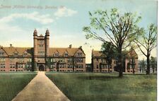 Printed Lithograph Postcard of James Millikin University, Decatur, IL Posted picture