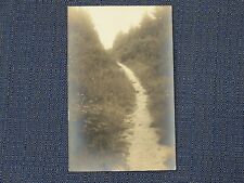 Boothbay Maine ME RPPC Real Photo Trail Early 1900's picture
